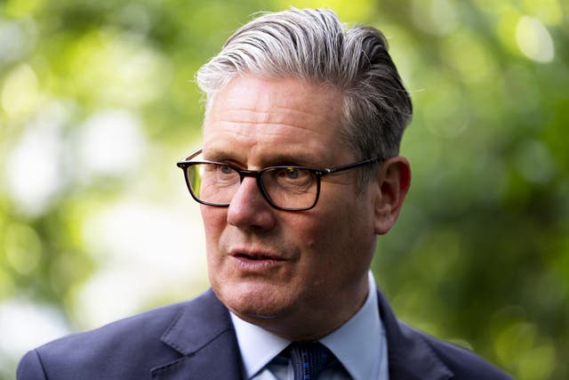 Prime Minister Sir Keir Starmer spoke with Benjamin Netanyahu on Friday afternoon amid rising tensions in the Middle East (Jordan Pettitt/PA)