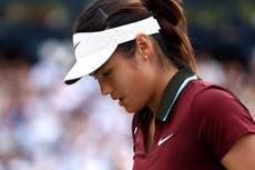 Emma Raducanu taught key lesson by disruptive Qinwen Zheng in Queen’s defeat