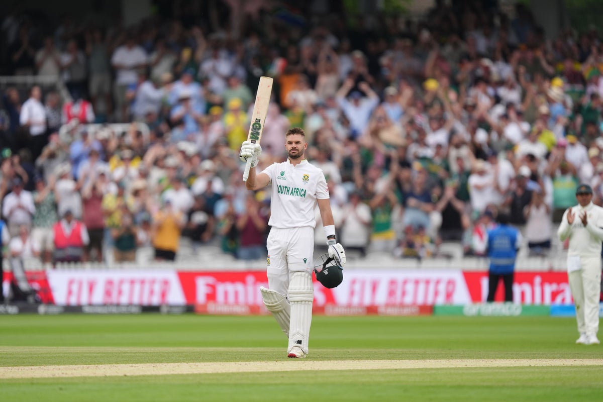 Aiden Markram gives South Africa control against Australia at Lordâs