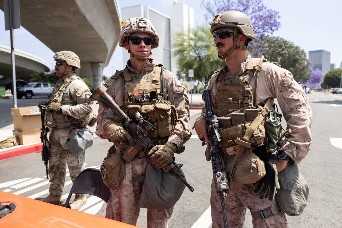 Cities prepare for ‘No Kings’ rallies nationwide as Marines arrive in Los Angeles