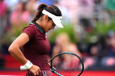 Emma Raducanu not ‘overly concerned’ about ongoing back issue after Queen’s exit