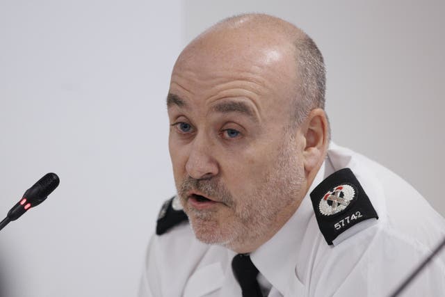 Police Service of Northern Ireland Assistant Chief Constable Ryan Henderson (Liam McBurney/PA)