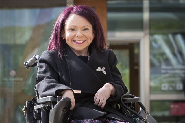 The MSP spoke of her pride at receiving the honour (Jane Barlow/PA)