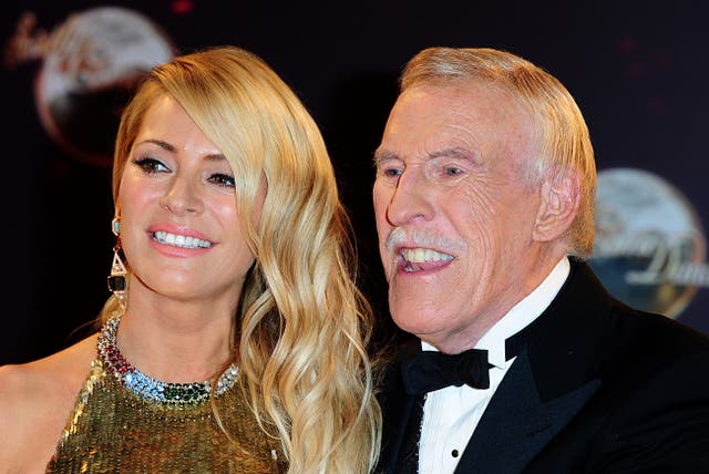 <p>Tess Daly initially presented Strictly alongside the late Sir Bruce Forsyth (Ian West/PA)</p>