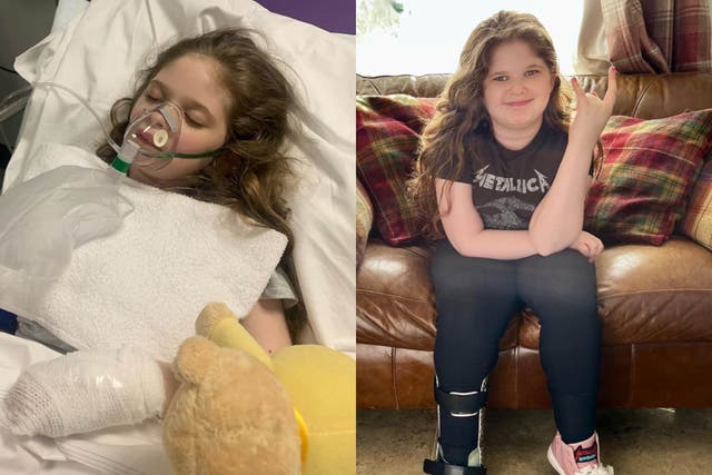 <p>11-year old Sarah suffered a stroke almost immediately after birth</p>