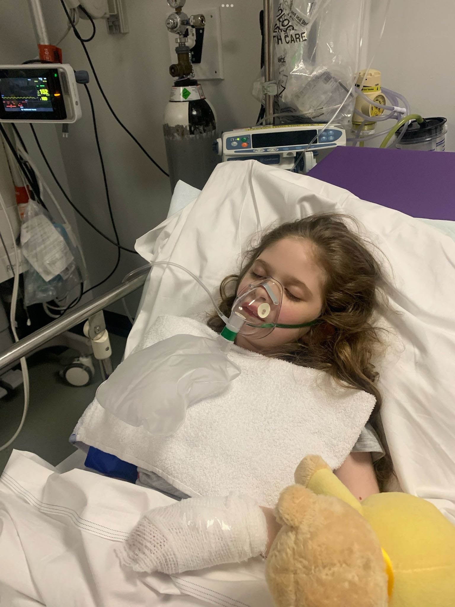 Sofia still suffers from severe seizures which are often life threatenin