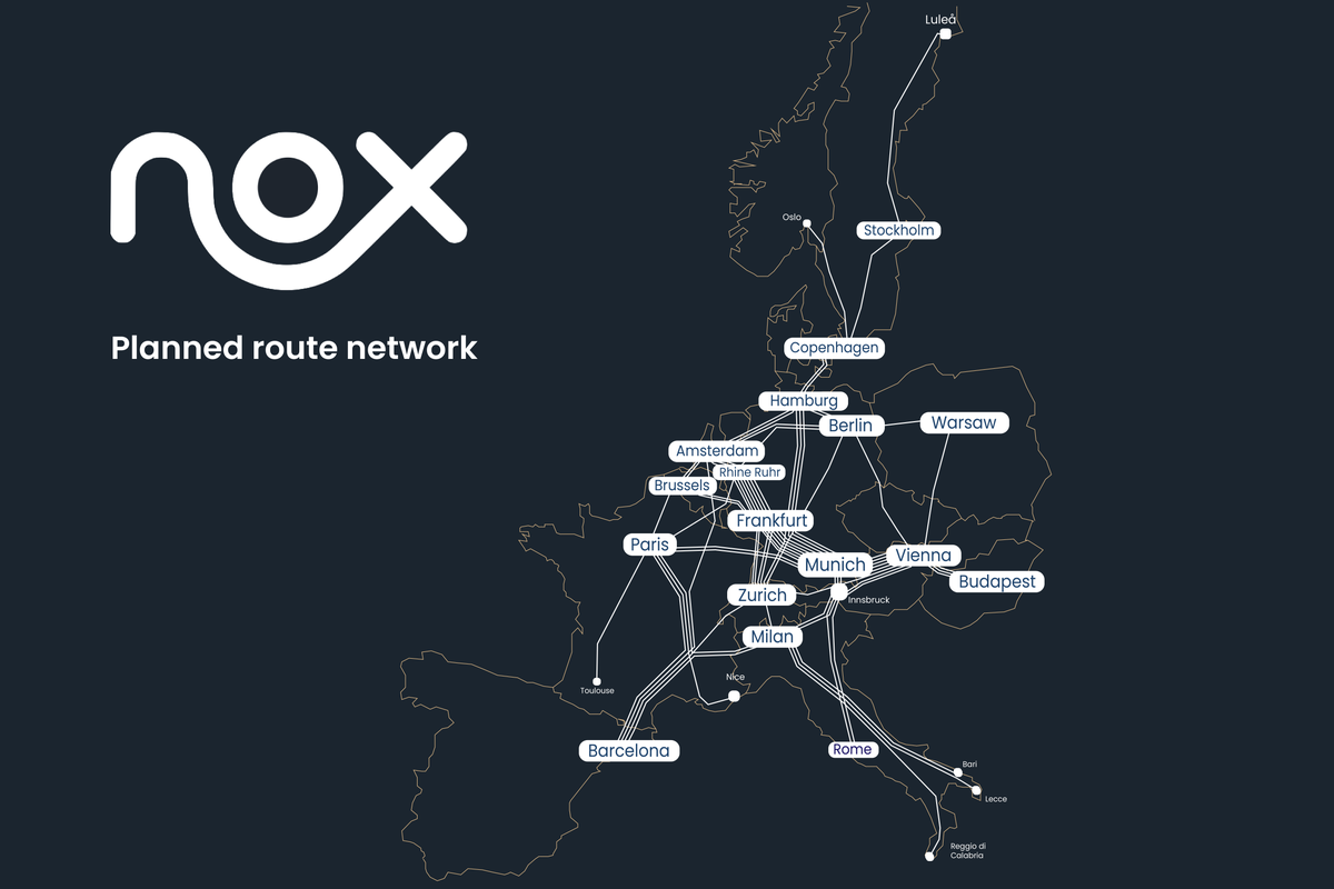 New sleeper train plans to connect 100 European cities by 2035