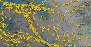 Planes divert across Middle East as Israel launch strike on Iran