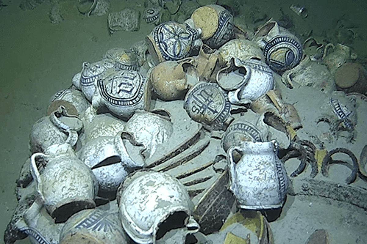 Archaeologists uncover France's deepest shipwreck: As if time froze'
