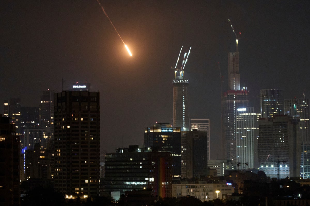 Israel-Iran live: Iran launches fresh missile barrage as RAF jets deployed to Middle East