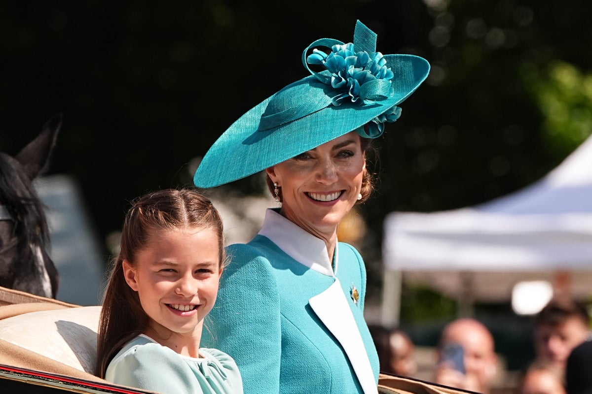 Kate and Charlotte share sweet mother-daughter moment at Trooping the Colour