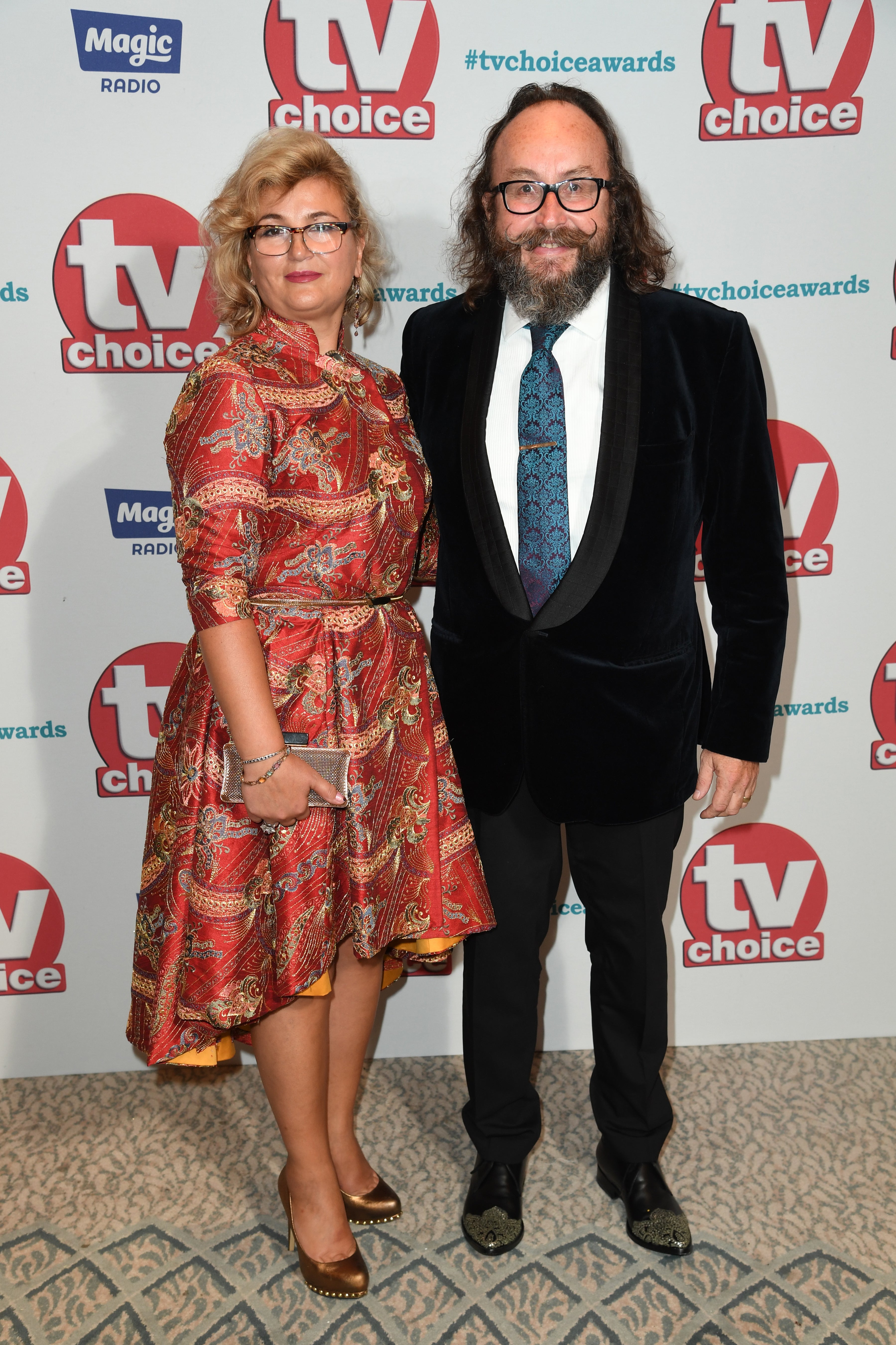 Myers and Lili attending the TV Choice Awards 2017