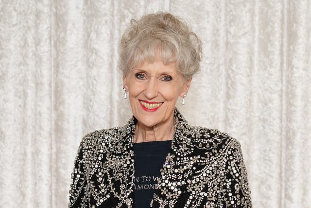Anita Dobson at the British Soap Awards 2025 (Ian West/PA)