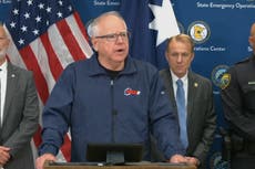 Governor Tim Walz gives update on two lawmakers shot in Minnesota