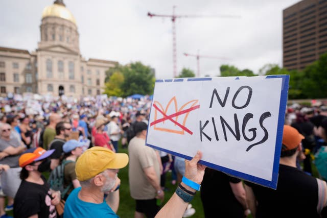 No Kings Protests Atlanta