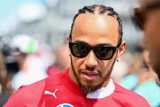 Lewis Hamilton’s cryptic Ferrari message after first 10 races: ‘I wish I could tell you’