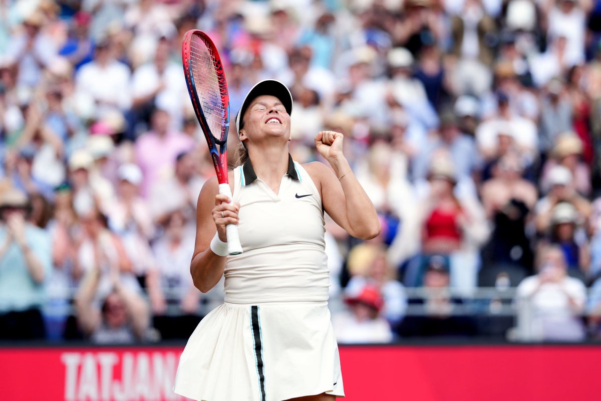 Qualifier Tatjana Maria shocks Madison Keys to reach final at Queen’s