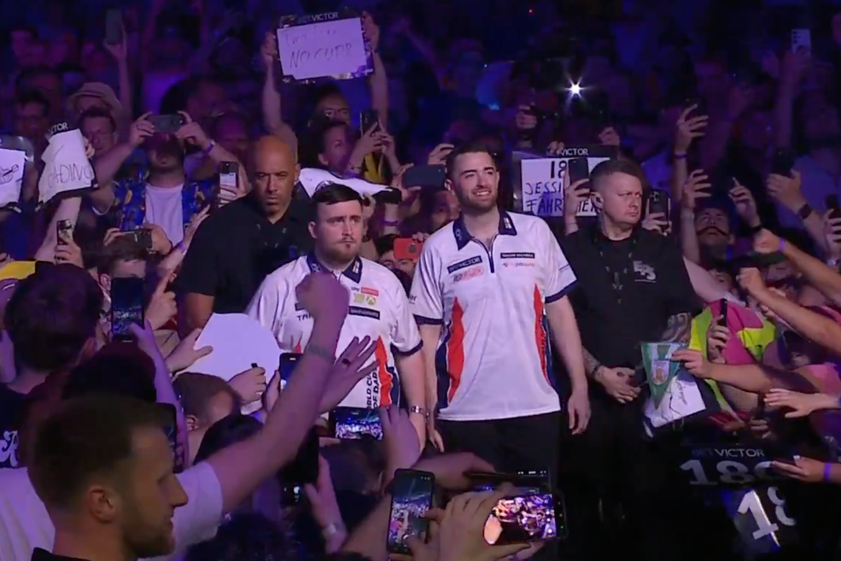 Luke Littler and Luke Humphries booed by Germany fans at World Cup of Darts Luke Littler and Luke Humphries booed by Germany fans at World Cup of Darts