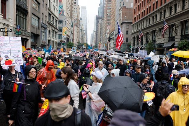<p>Millions protested against President Trump's agenda in ‘No Kings’ marches </p>