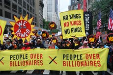 ‘No Kings’ protests live updates: Driver hits San Francisco protesters in ‘possible intentional act’