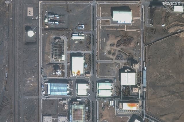 <p>Iran’s Natanz nuclear site has been damaged by Israel</p>