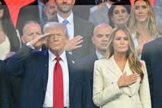 Trump military parade live: President spends his birthday watching Army’s 250th anniversary show