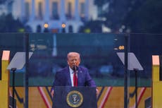 ‘It’s about time’: Trump boasts about American military success as he celebrates birthday at DC parade