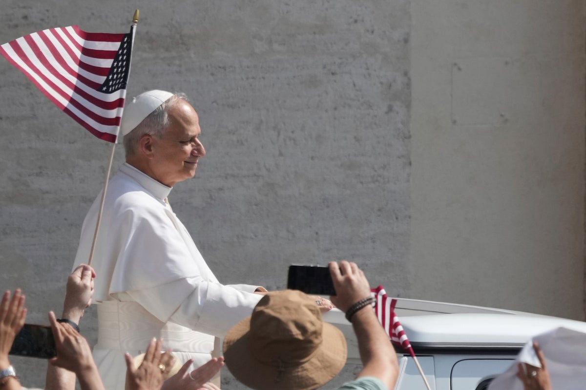 Pope Leo escapes Rome’s summer heat to the nearby Castel Gandolfo 