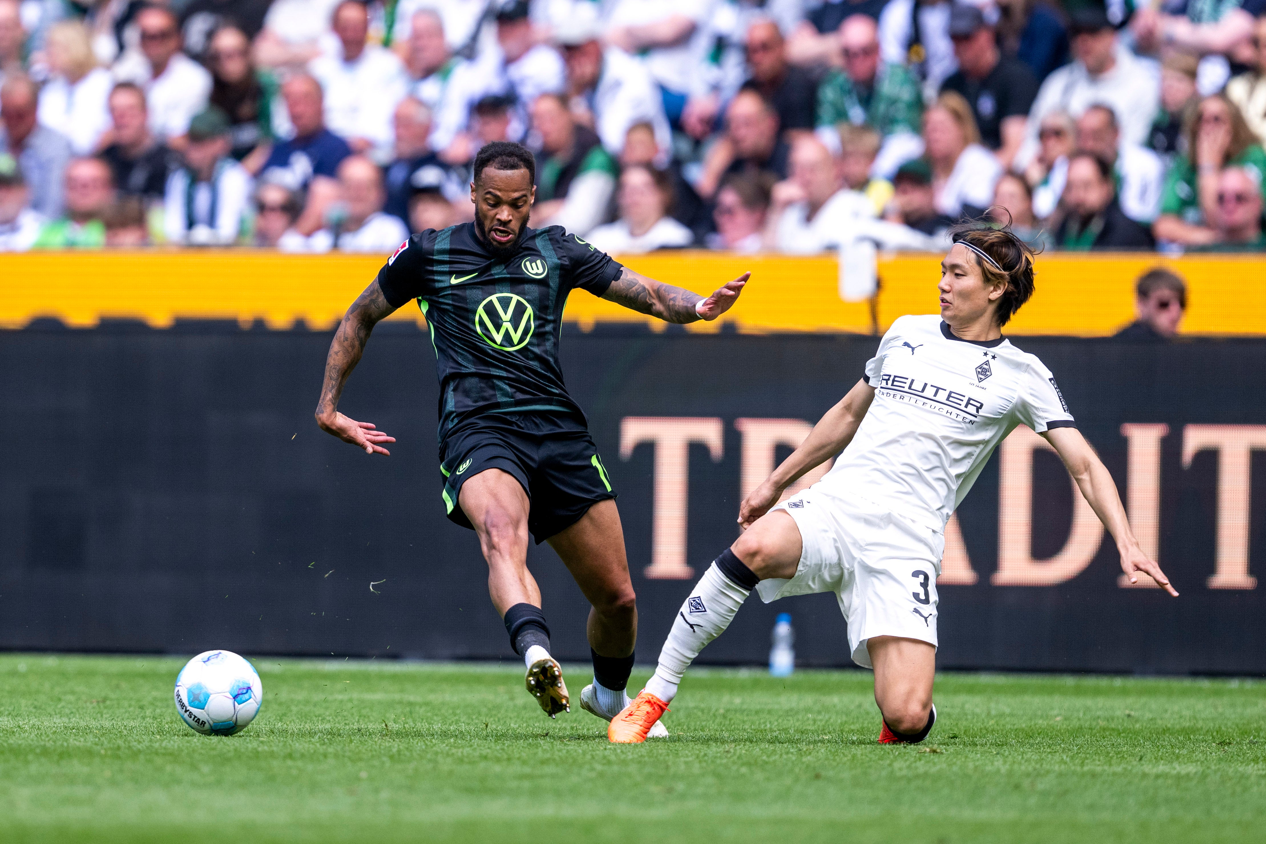Lukas Nmecha (left) looks set to join Leeds