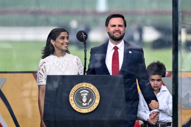 <p>JD Vance will visit National Guard soldiers and active duty Marines deployed to suppress protests in Los Angeles</p>