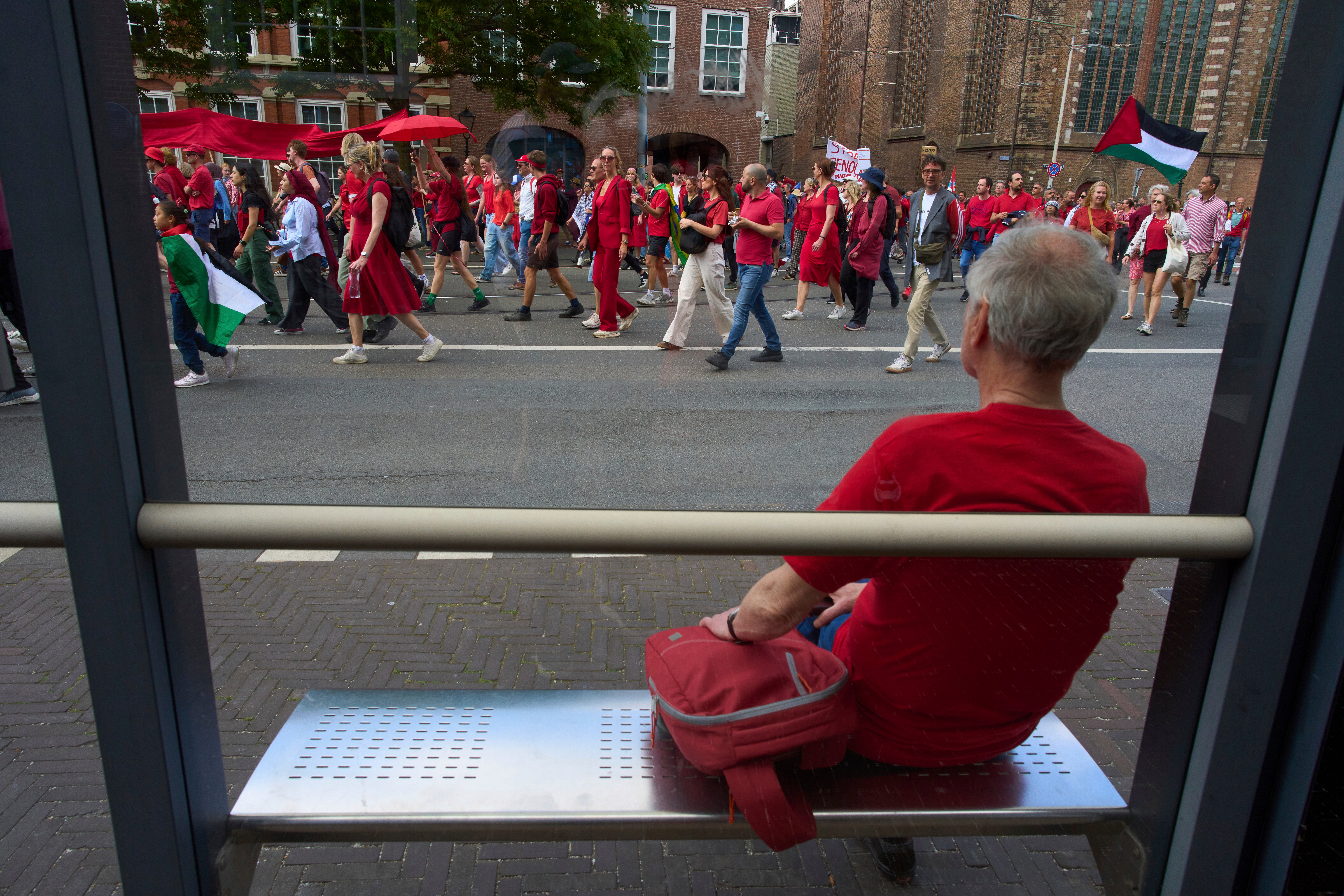 Netherlands Gaza Protest