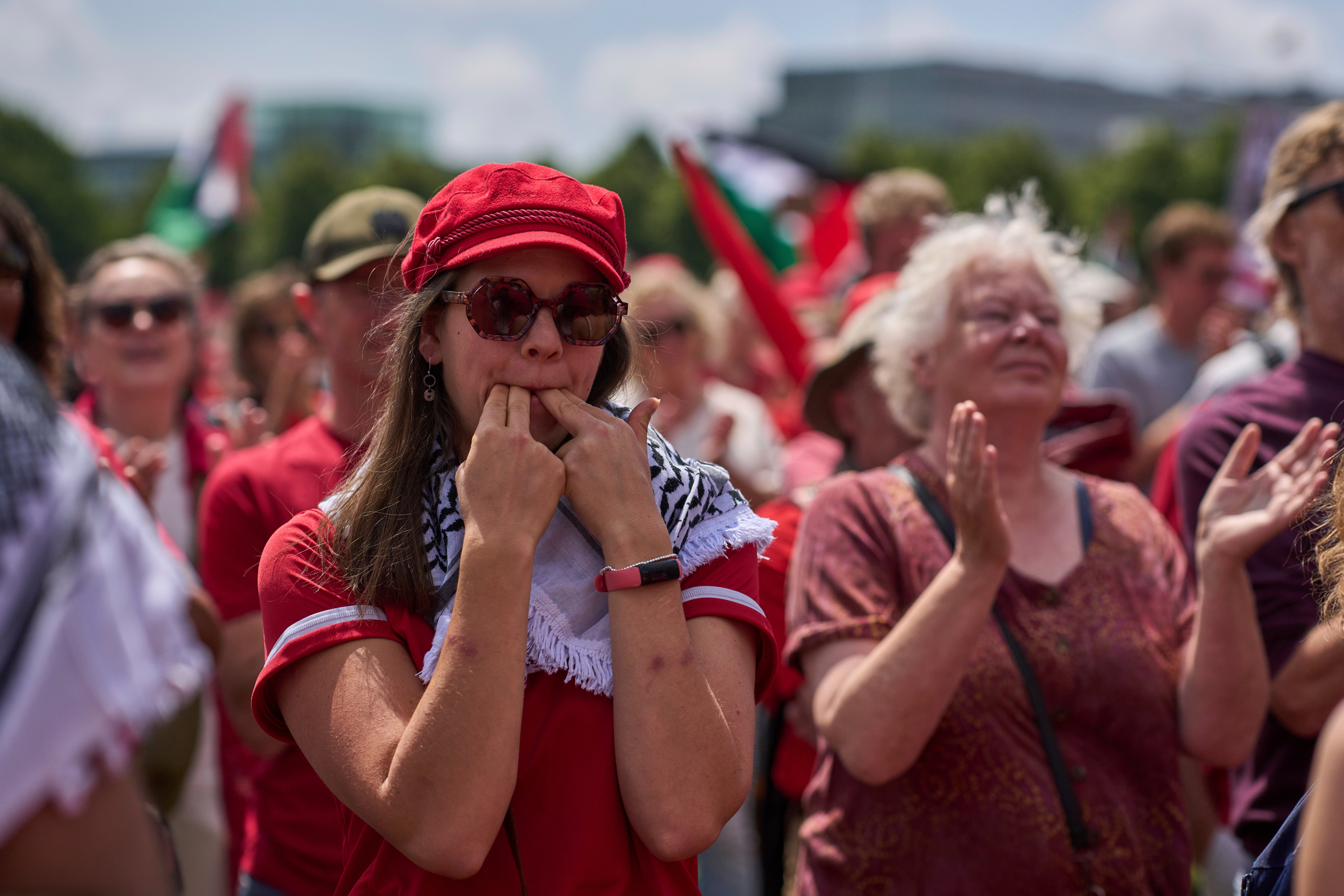 Netherlands Gaza Protest
