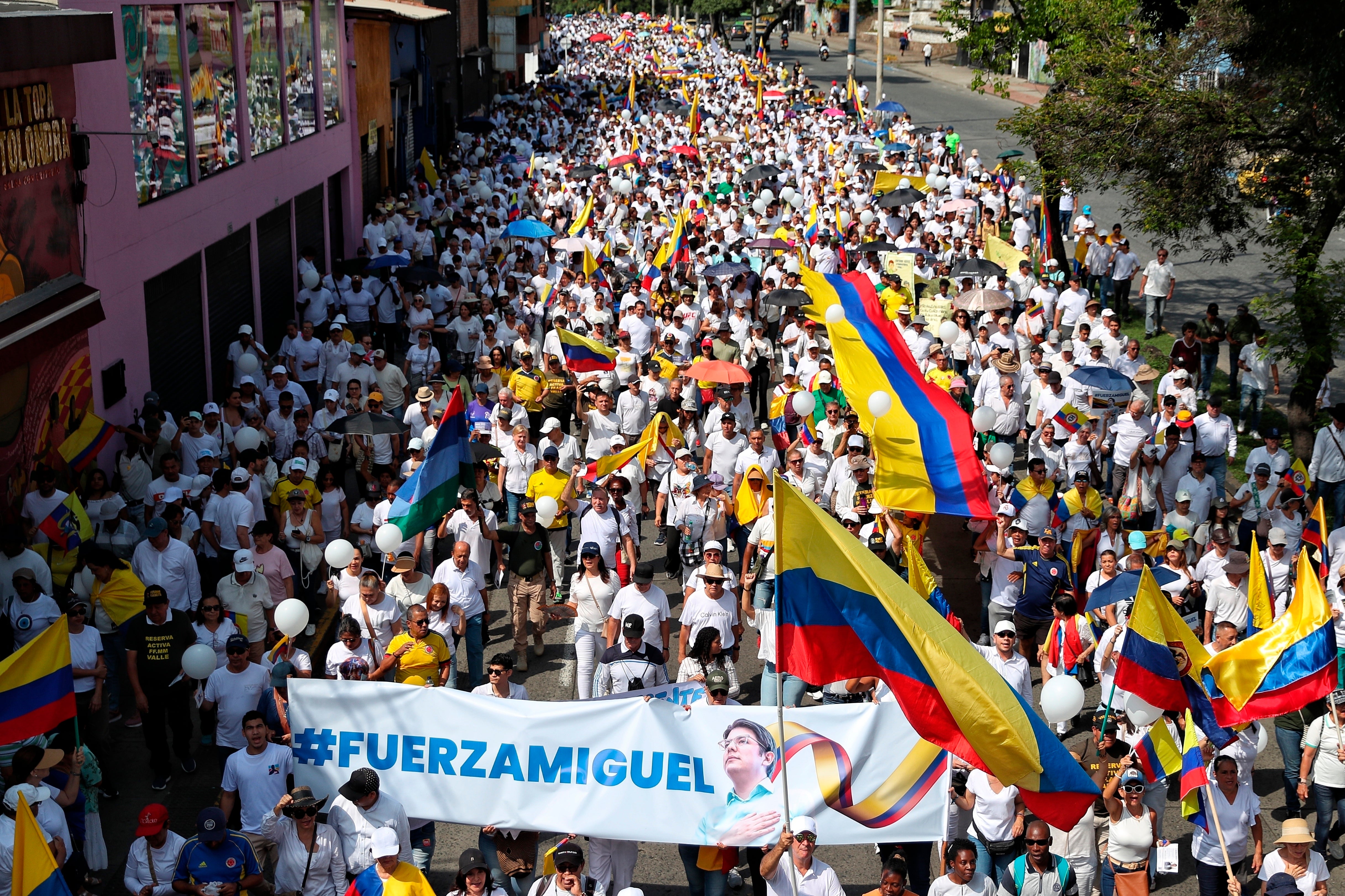 COLOMBIA-URIBE TURBAY MARCHA