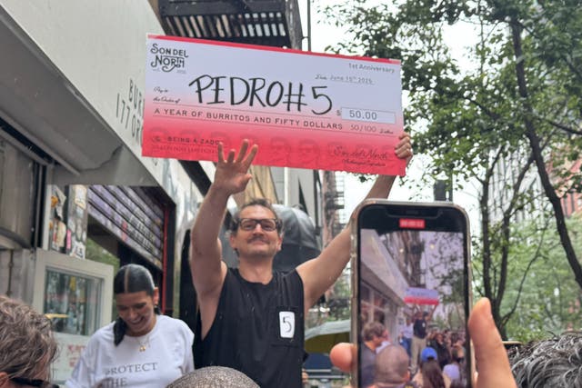 <p>George Gountas was declared the winner of the contest</p>