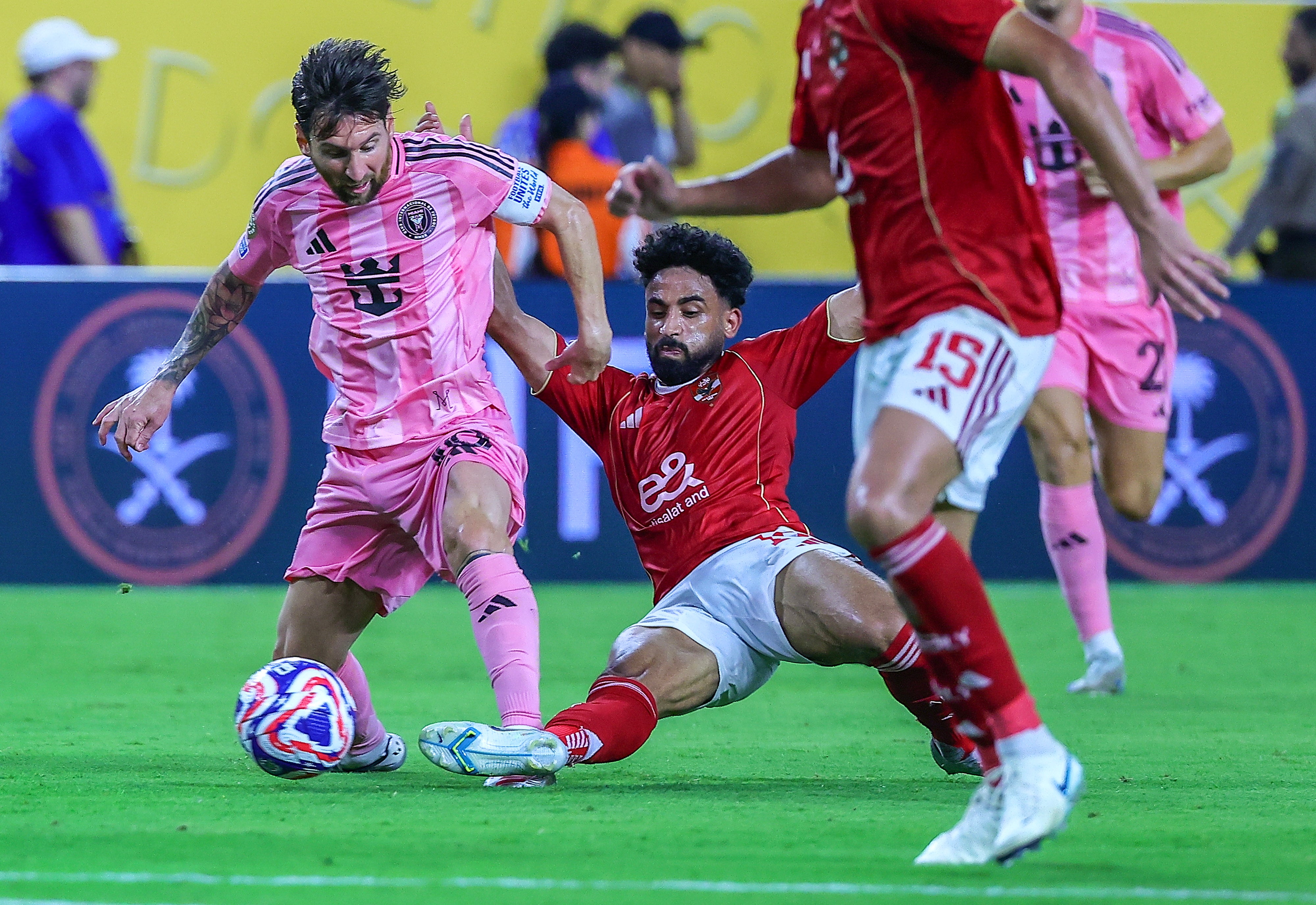 Lionel Messi impressed for Inter Miami despite the goalless draw