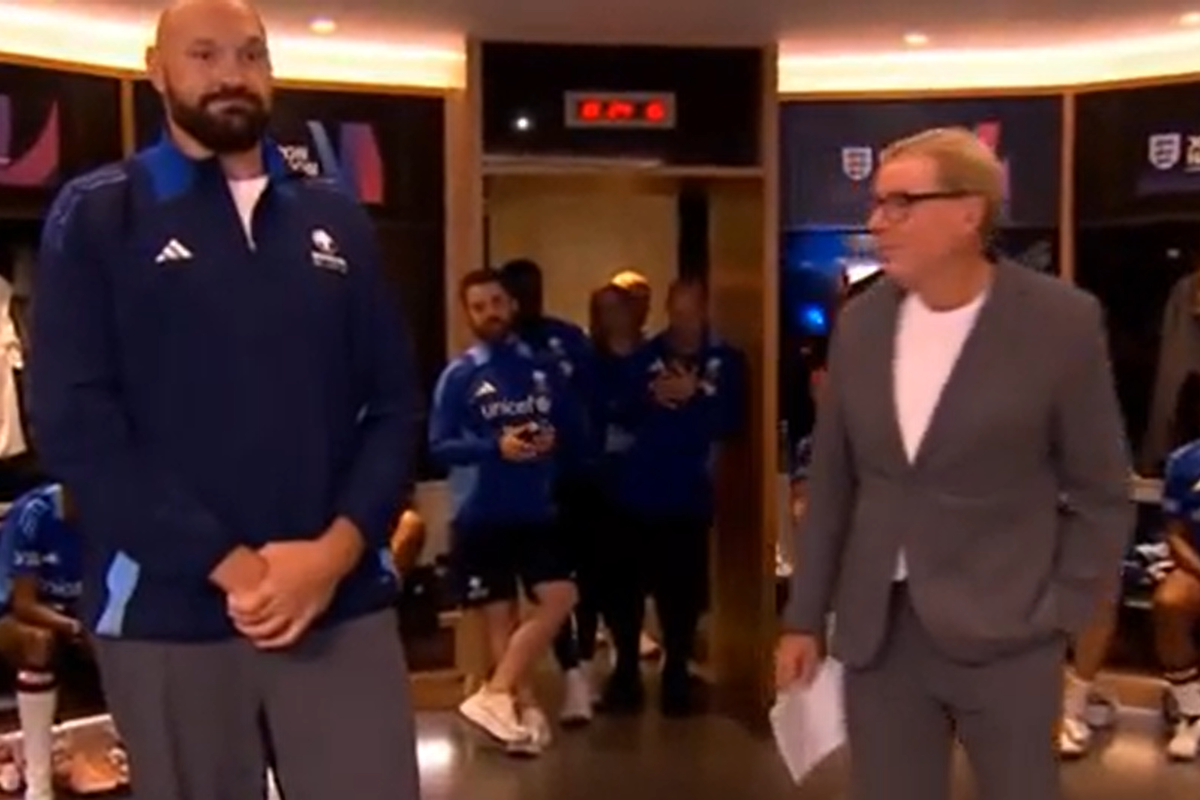 ITV forced to apologise as Soccer Aid manager Tyson Fury swears on live TV
