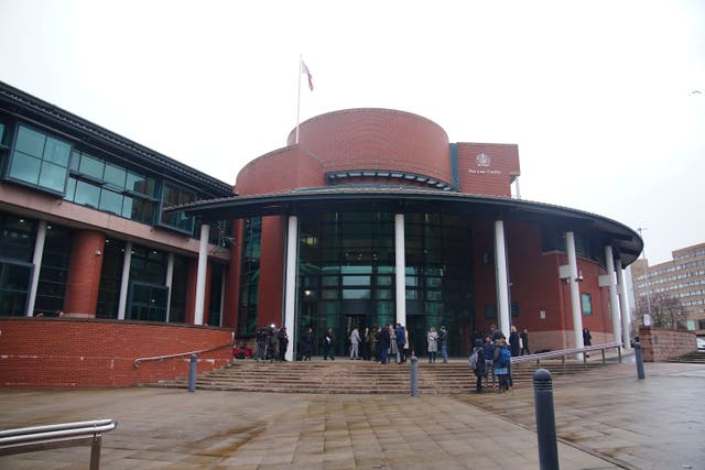 The case is being heard at Preston Crown Court, Lancashire (Peter Byrne/PA)