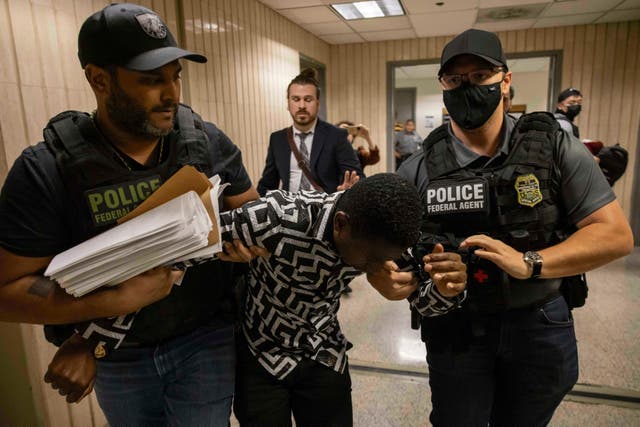 <p>Immigration and Customs Enforcement has overspent its funds as it works to detain thousands of unauthorized immigrants each day. Estimates are that it is already $1 billion over budget.</p>