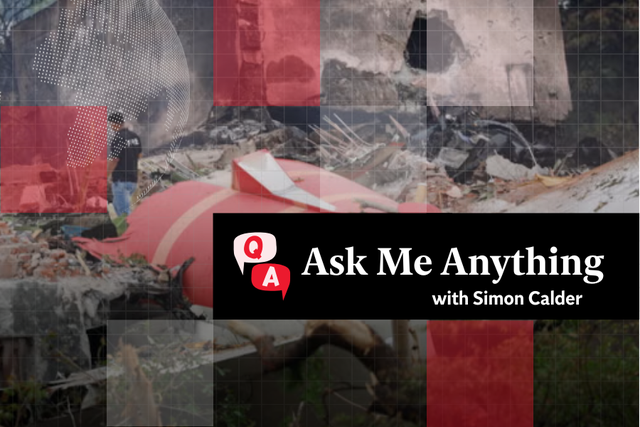 <p>The plane crashed into a residential area after taking off from Ahmedabad airport
</p>