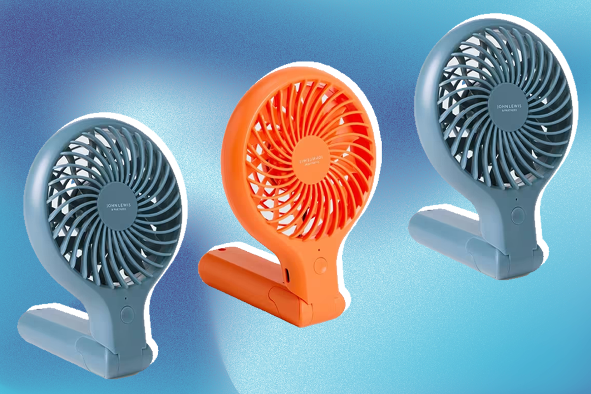 John Lewis’s £12 handheld fan is our go-to for beating the heat this ...