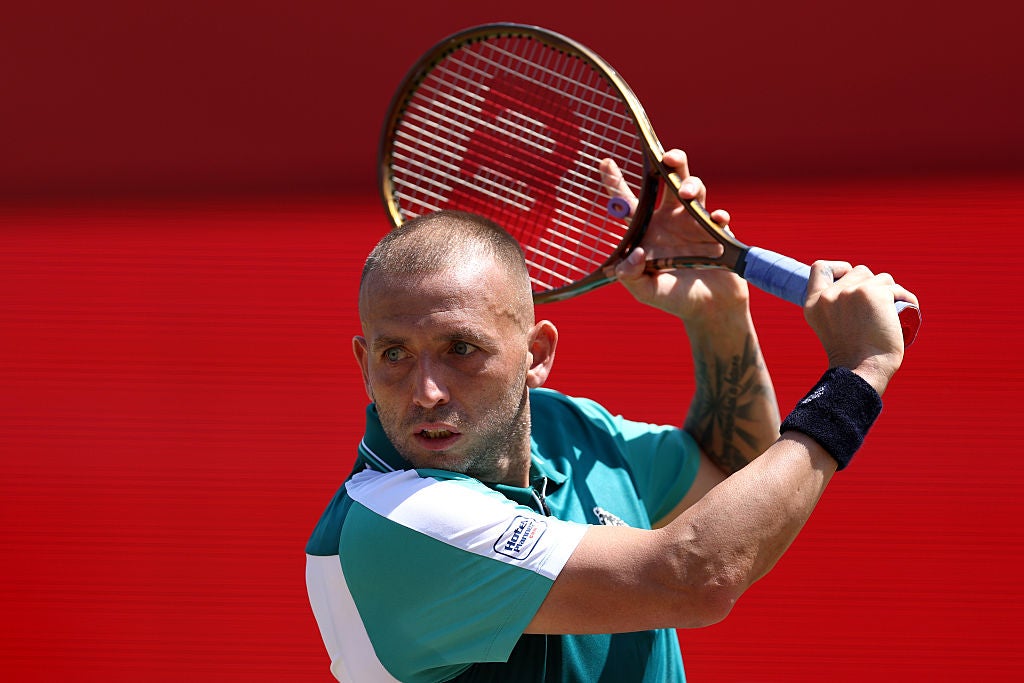 Evansov kúsok backhand sa často zlepšuje s Američanom