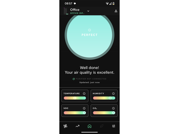 Vitesy eteria portable air purifier app