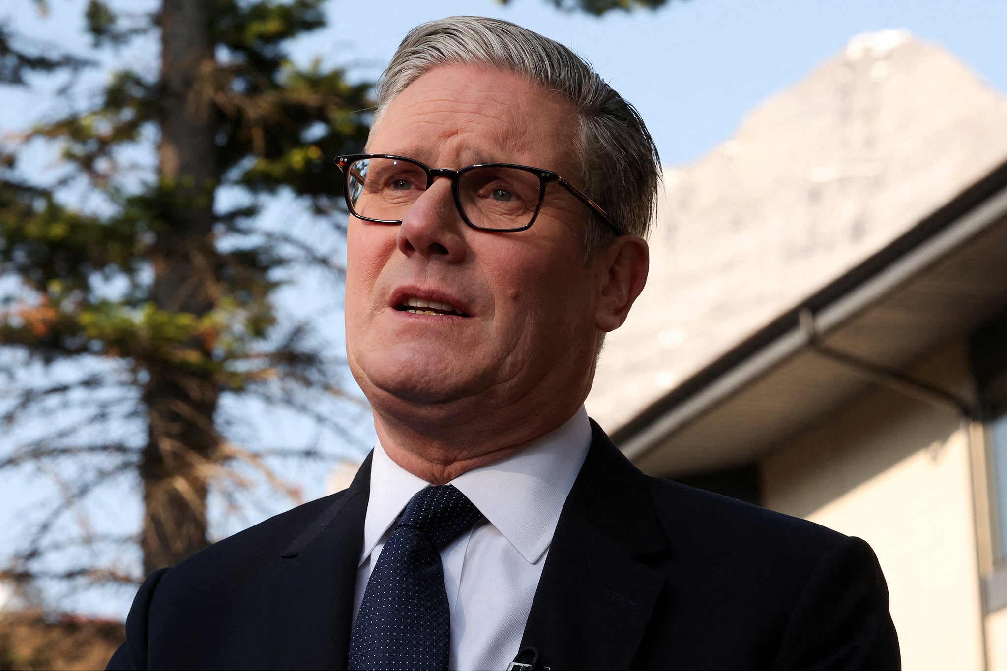 <p>Keir Starmer announced the inquiry on his way to the G7 in Canada</p>