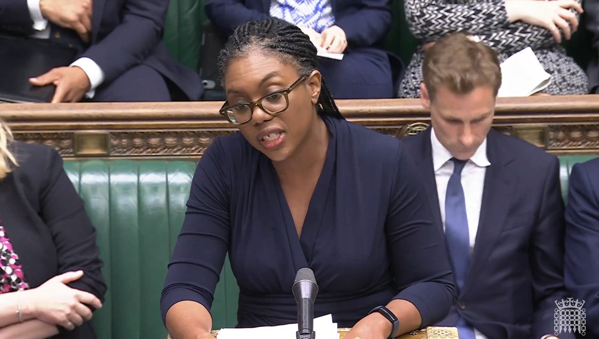Conservative leader Kemi Badenoch criticized the Government 'Dithering and Delay'