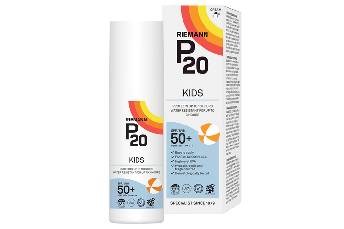Best kids sunscreen Indybest review Riemann P20 SPF 50+ suncream for kids