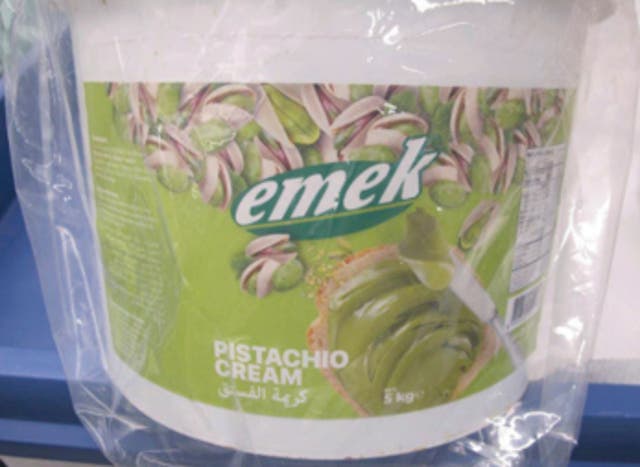 <p>Four people have been sick with salmonella and health officials tied it to an pistachio cream.</p>