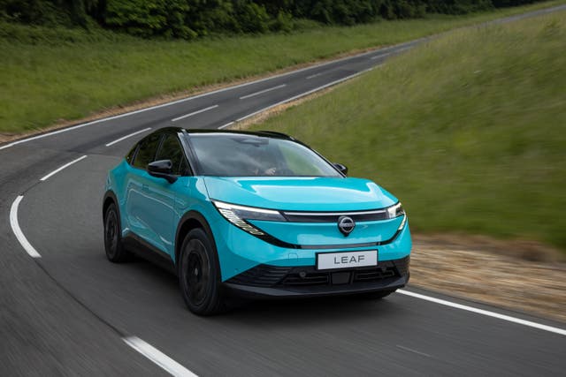 <p>The Nissan Leaf has returned as a crossover SUV</p>