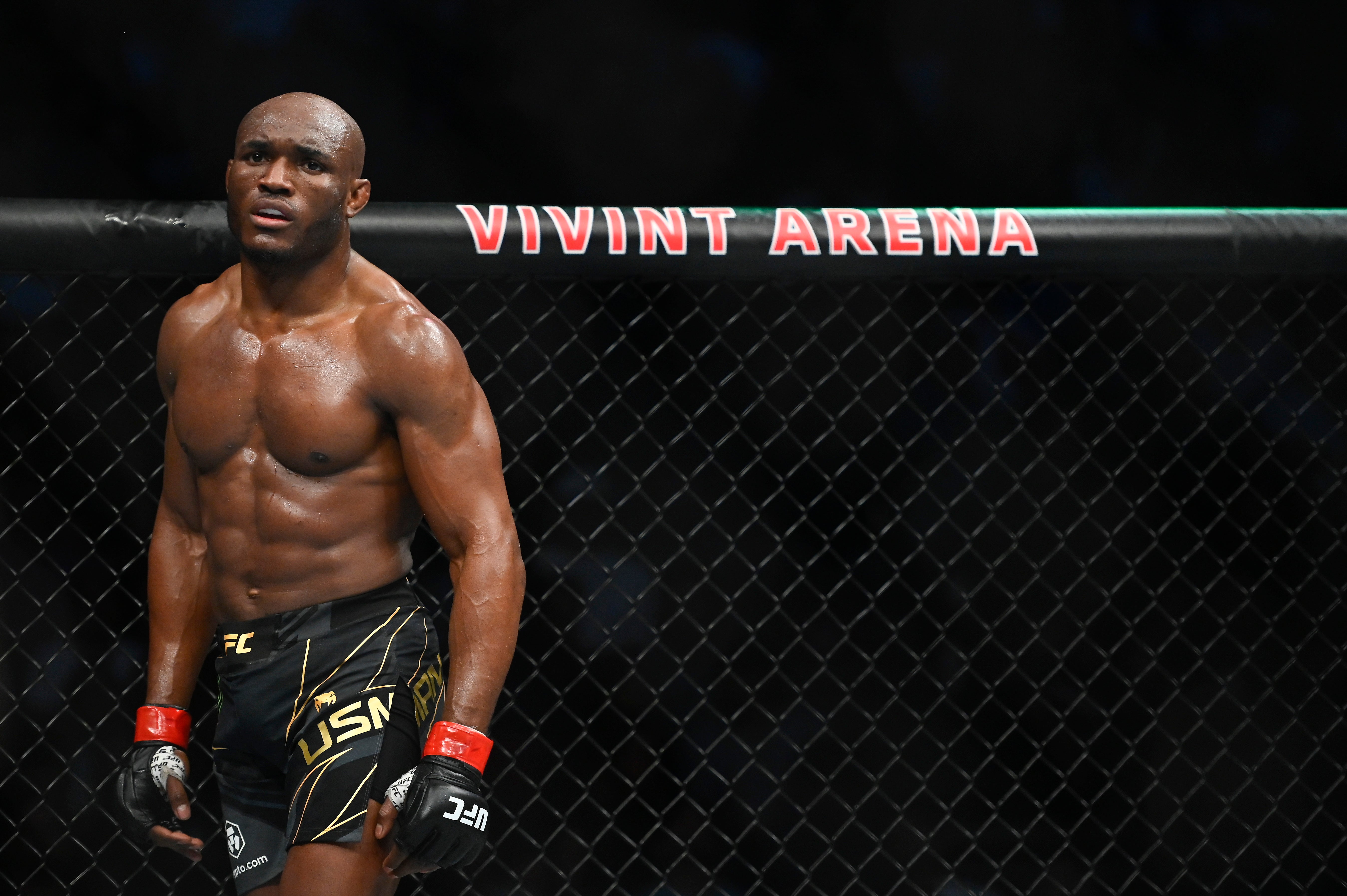 Former UFC welterweight champion Kamaru Usman