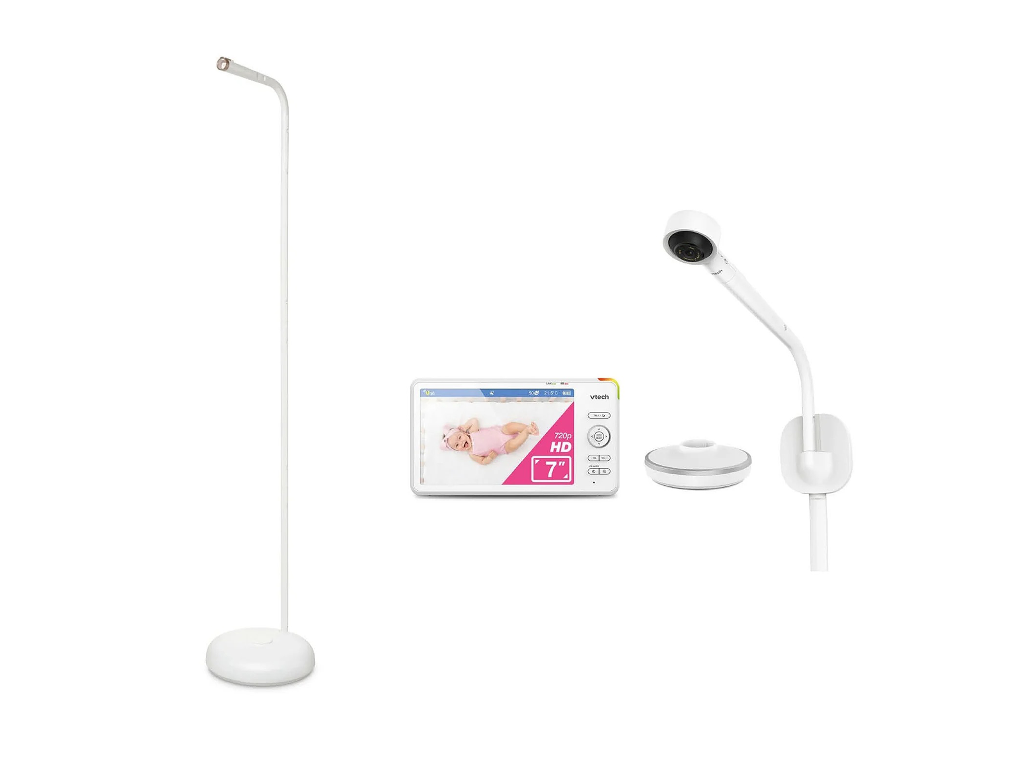 Best baby monitor IndyBest review VTech over-the-cot smart monitor and floor stand bundle, RM7787HD