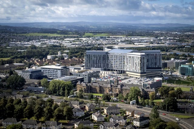 <p>Glasgow’s Queen Elizabeth University Hospital (QEUH)</p>